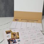 לוח שנה ו3 תמונות בצד