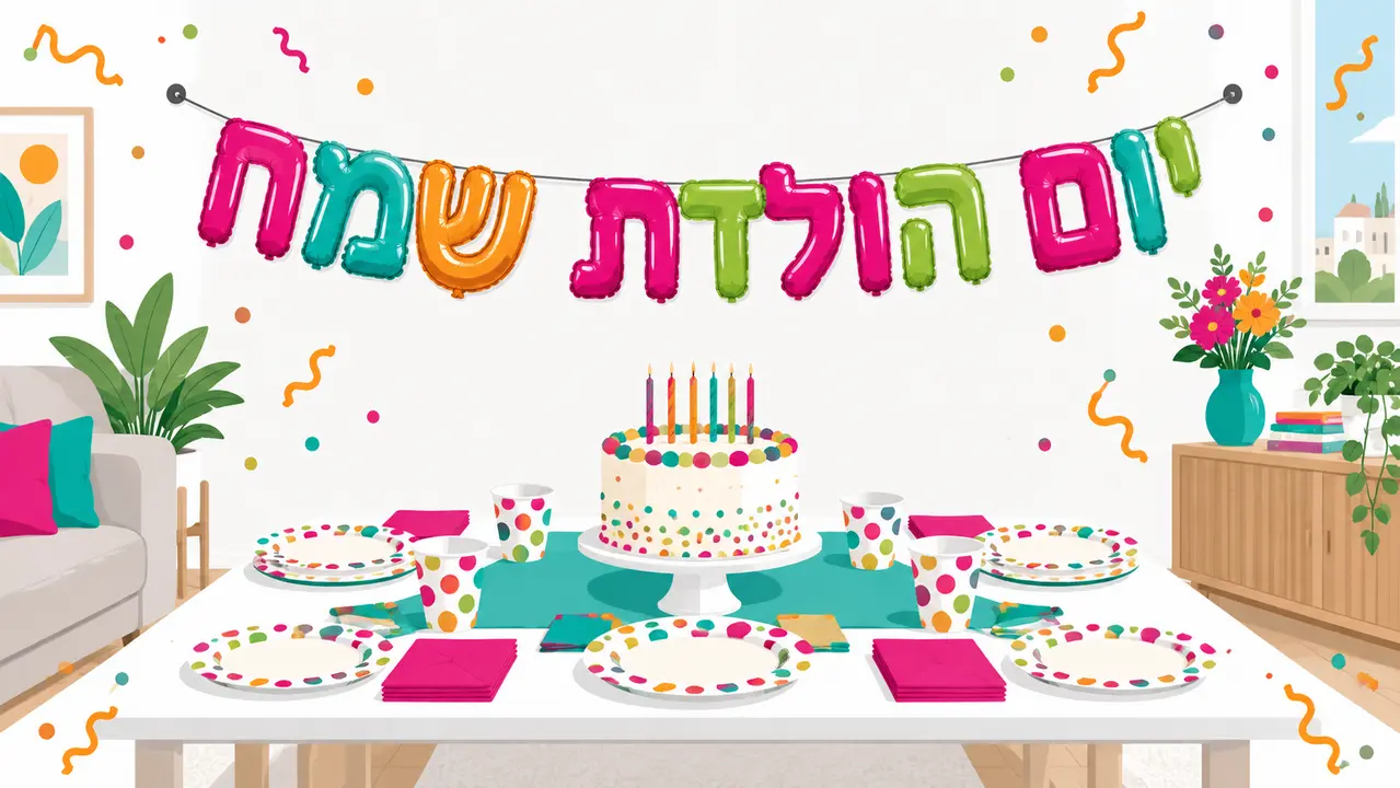 הרכבת שם ילד בבלוני אותיות