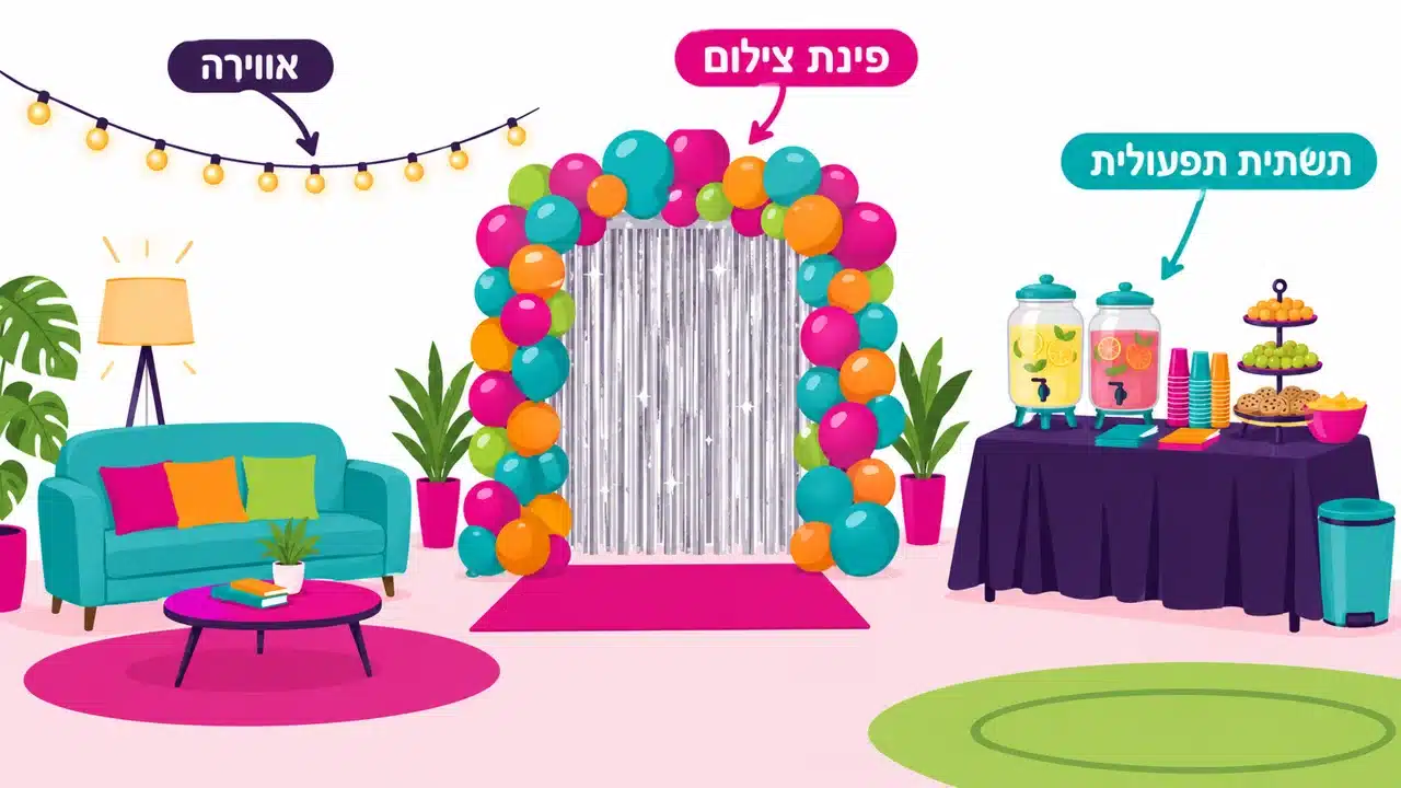 מה צריך לכל מסיבה מוצלחת