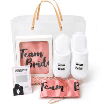 מארז TEAM BRIDE מושלם לחברות במיסבת רווקות