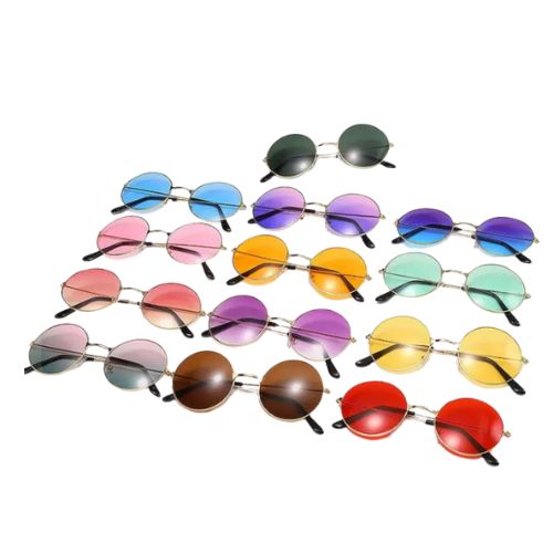 משקפיי טכנו צבעוניות 24 יחידות במחיר מבצע!