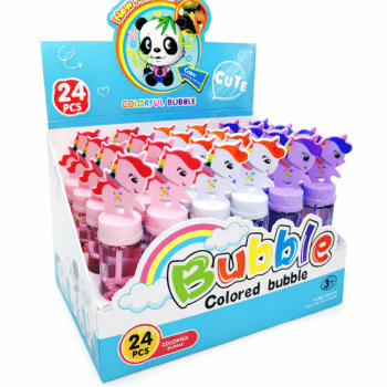 בועות סבון חד קרן צבעוניות -24 יחידות