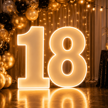 מספר 18 גדול עם אורות