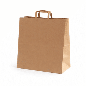 שקית קרטון בצבע חום-10 יחידות