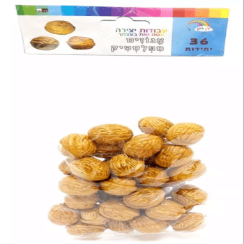 אגוזים לקישוט- 36 יחידות