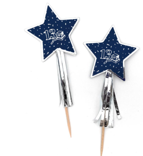 קיסמי כוכב לבר מצווה-6 יחידות