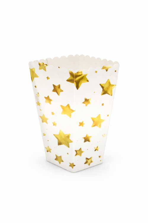 פופקורן כוכבים זהב-6 יחידות