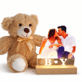 תמונה זוגית עם תאורה