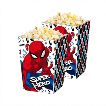 קופסאות פופקורן ספיידרמן