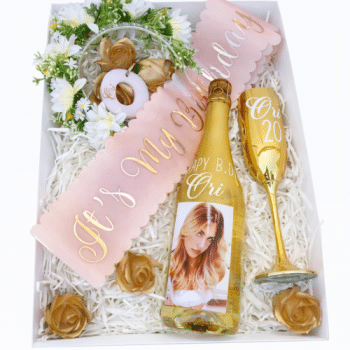 ערכת מתנה ממותגת ליום הולדת