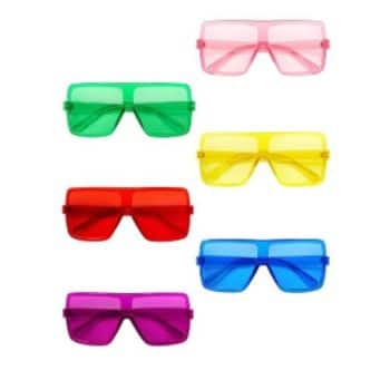 משקפי טכנו בסגנון ריהנה-20 יחידות