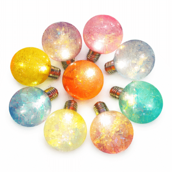 כדור לקישוט מנורה צבעוני