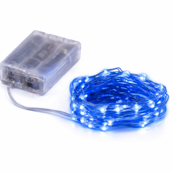 שרשרת לדים 3 מטר - כחול