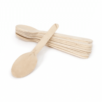 כפיות מעץ-25 יחידות