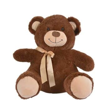 דובי פרווה גדול  חום -50 ס"מ