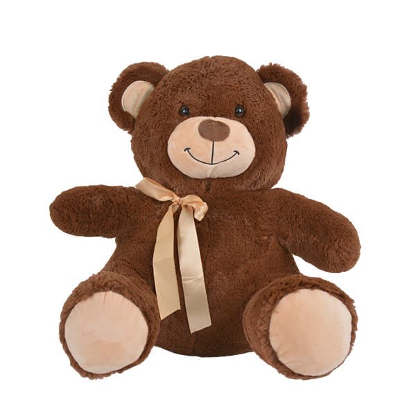 דובי פרווה גדול חום -50 ס"מ