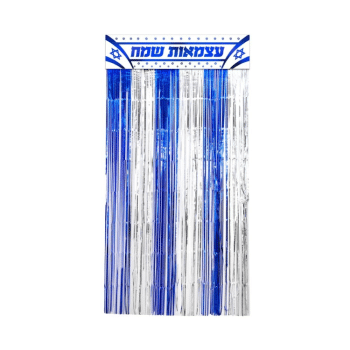 וילון פרנזים יום עצמאות שמח