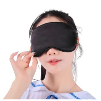 כיסוי עיניים שחור איכותי+אופציה להוספת מיתוג