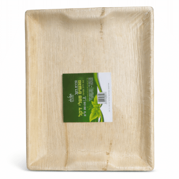 מגשים מתכלים עם ידיות=5 יחידות