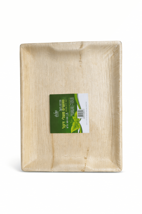 מגשים מתכלים עם ידיות=5 יחידות