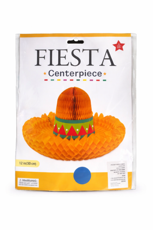 סומבררו מרכז שולחן או קישוט לתלייה