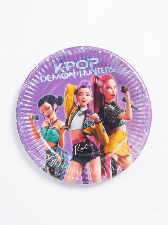 צלחות קטנות קיי פופ-8 יחידות