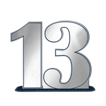 מרכז שולחן 13 לבר מצווה