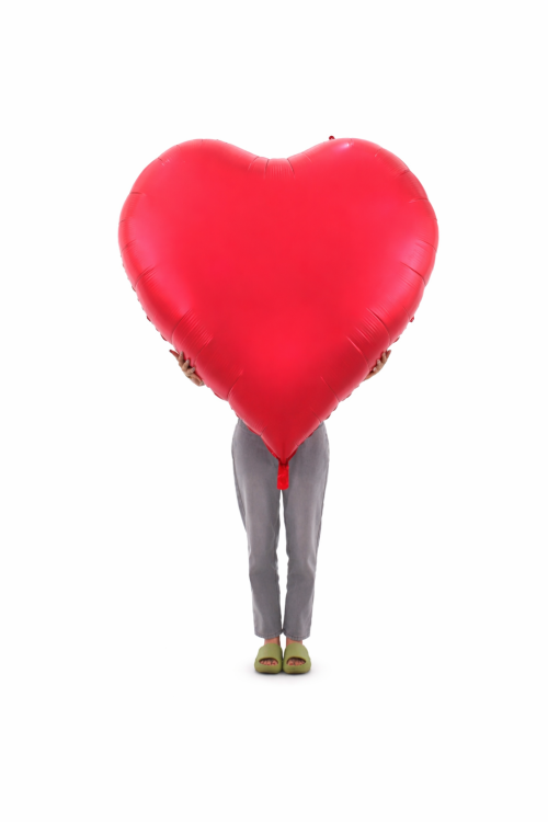 בלון לב ענק עצום! 1.65 מטר