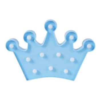 מנורת לד כתר תכלת