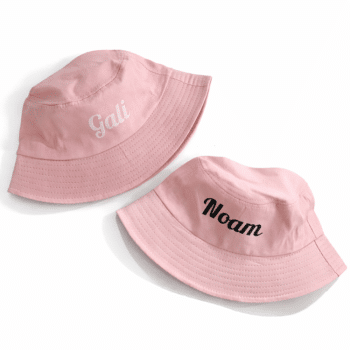 כובע טמבל ורוד עם אופציה למיתוג