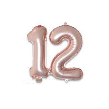 בלון  ספרות בת מצווה למרכז שולחן