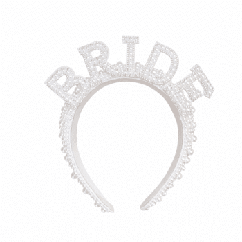 קשת BRIDE עם פנינים