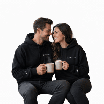 קפוצון זוגי עם רקמה