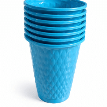 כוסות יהלום בצבע תכלת - 40 יחידות