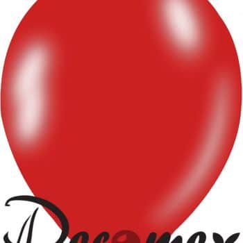 חבילת בלונים אדום דקומקס -100 יחידות