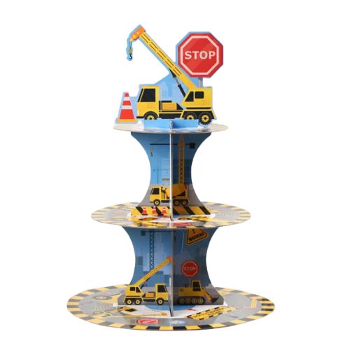 מעמד לקאפקייקס יום הולדת טרקטור