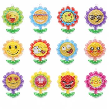 משחק מבוך בצורת פרח-12 יחידות