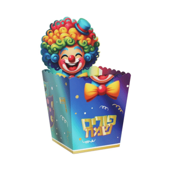 קופסא פופקורן ענקית למילוי 35 ס"מ