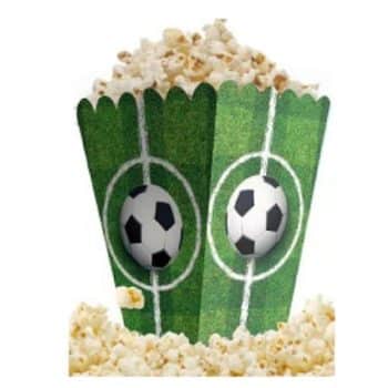 פופקורן כדורגל ירוק-6 יחידות