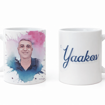 ספל מאויר עם תמונה