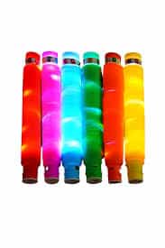 צינורות גמישים עם אורות-6 יחידות