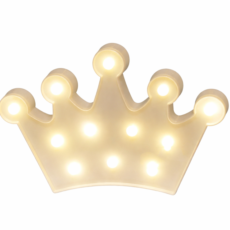 מנורת לד כתר לבן