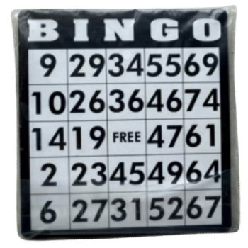 כרטיסי משחק בינגו-18 יחידות