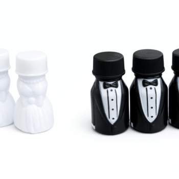 בועות סבון חתן כלה-24 יחידות