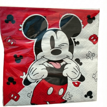 מפיות נייר מיקי מאוס קלאסי-16 יחידות