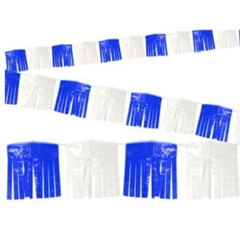 שרשרת פרנזים כחול לבן-25 מטר