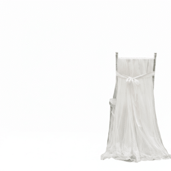 חצאית טול מהודרת לכיסא