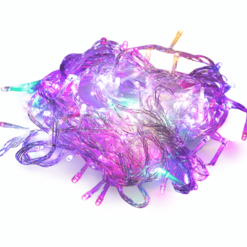 שרשרת אורות צבעוניים 10  מטר