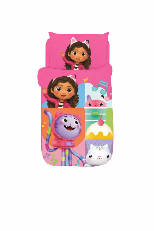 סט מצעים יחיד בית הבובות של גבי