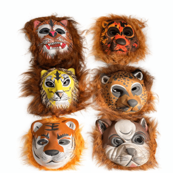 מסכות חיות פרווה  -12 יחידות